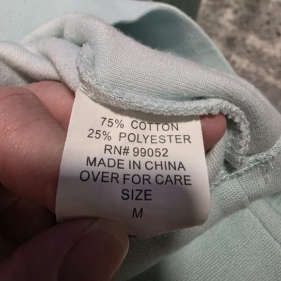 Light Blue Sweater with Embroidered Details - Picture 10 of 10